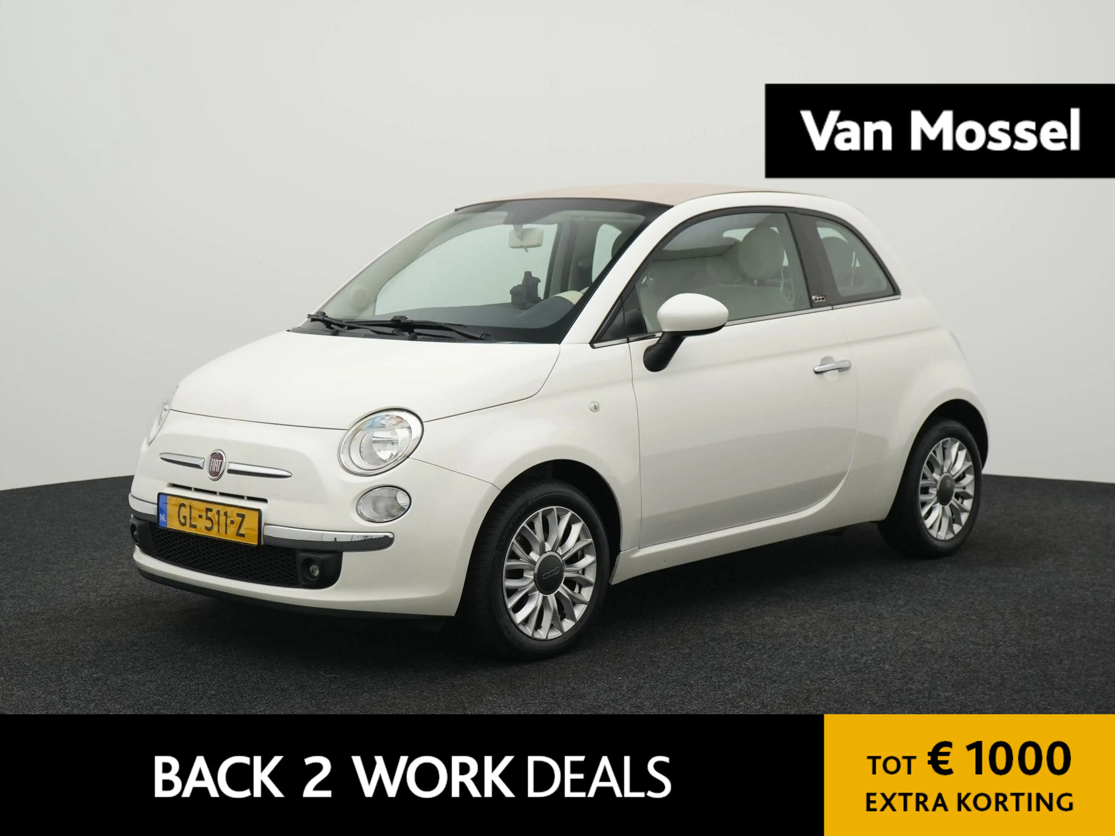 Fiat 500C 0.9 TwinAir Turbo Lounge CARBIO | CLIMA | LMV | PD