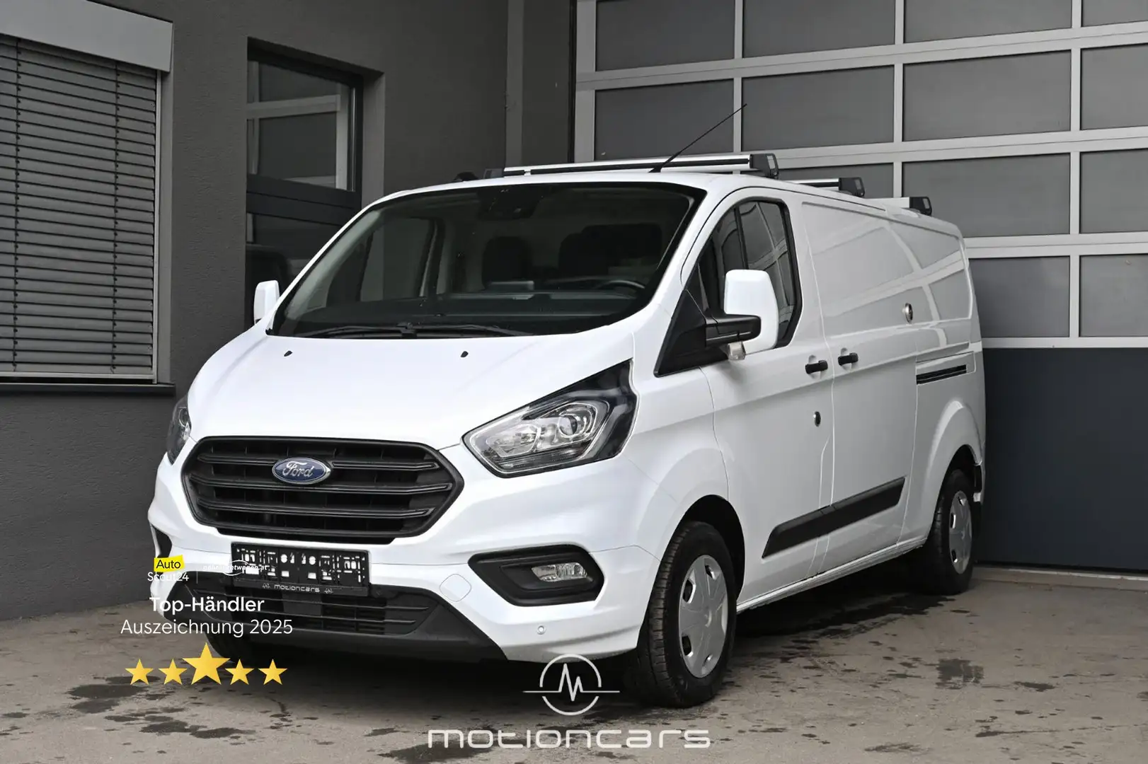 Ford Transit Custom 2.0 TDCi 300 L2 Trend  Pickerl NEU Weiß - 1
