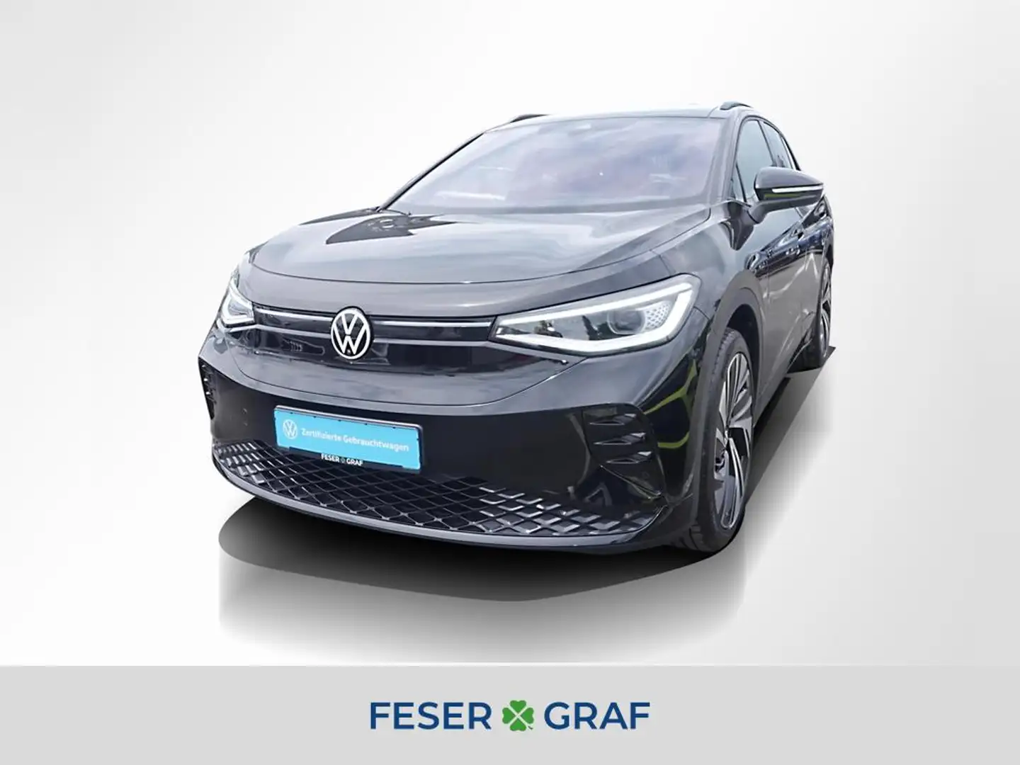 Volkswagen ID.4 GTX 4M 360° ACC AHK Matrix Pano Sitzh. Schwarz - 1