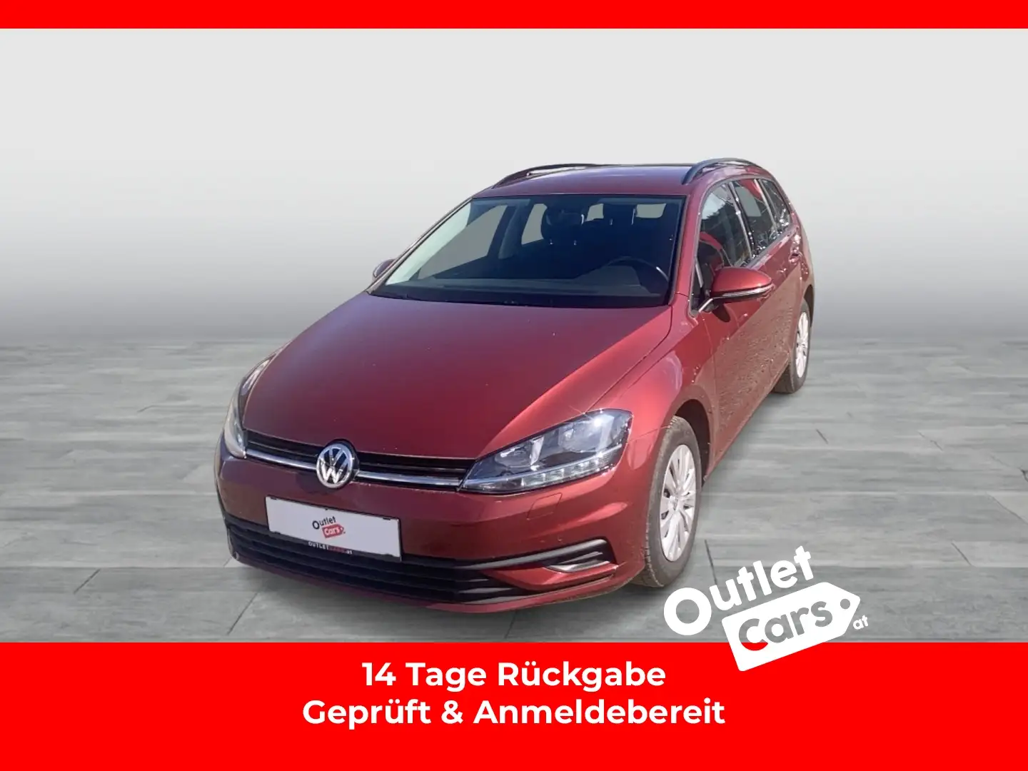 Volkswagen Golf Variant Comfortline TSI KlimaA KAM ACC Rot - 1
