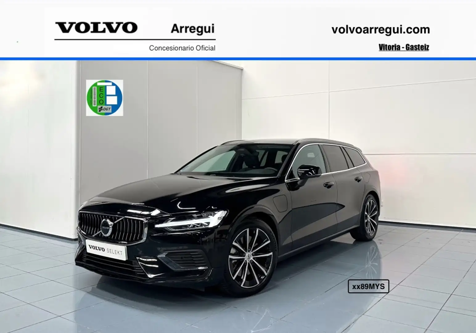 Volvo V60 T6 Ultimate Bright AWD Noir - 1