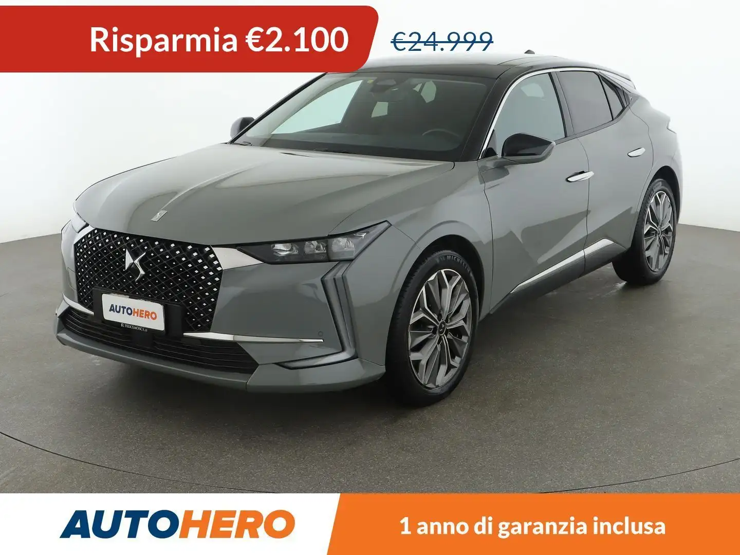 DS Automobiles DS 4 1.5 Blue-HDi Trocadero 130 CV aut Gri - 1