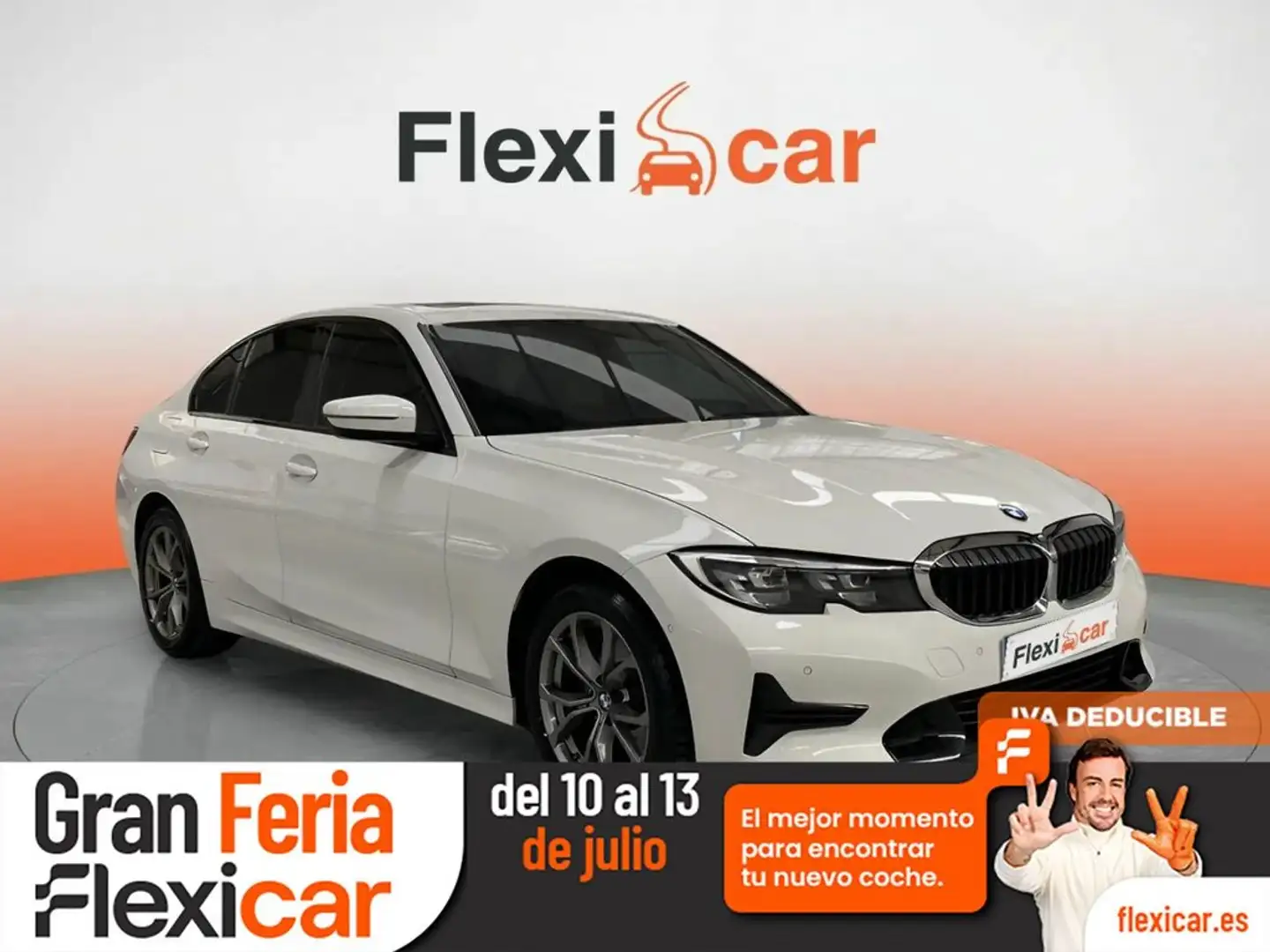 BMW 320 320d Auto. Blanco - 1