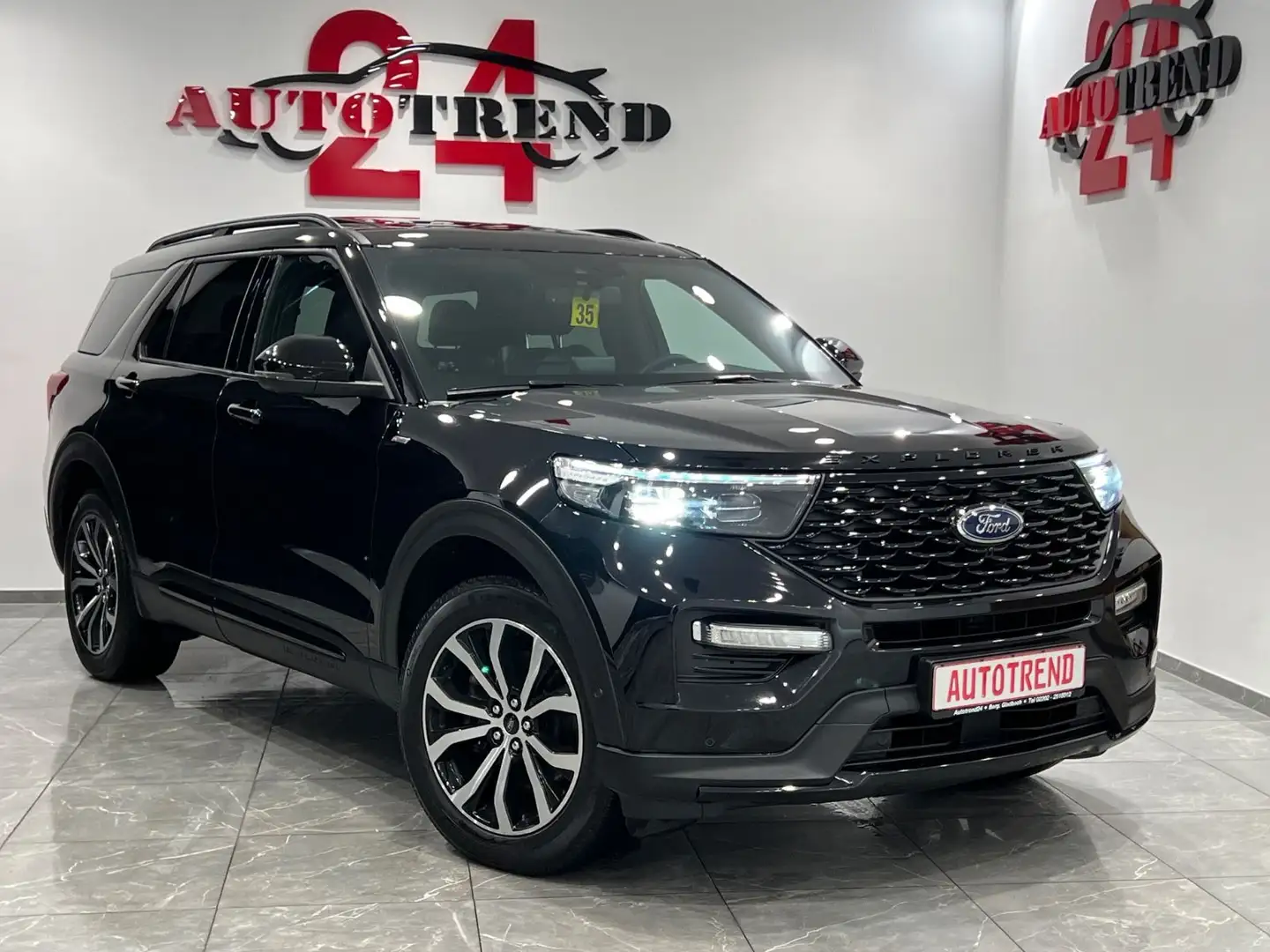 Ford Explorer ST-Line Plug-in-Hybrid 4x4 7-SITZER Schwarz - 2
