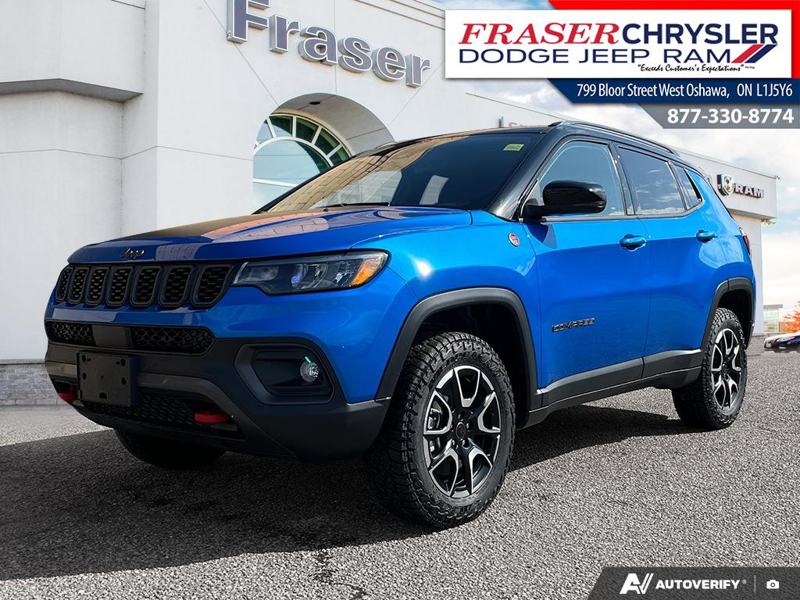 Blue 2026 Jeep Compass SUV / Crossover Four-Wheel Drive 8-Speed Automatic