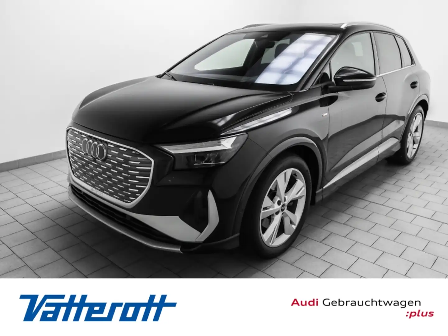 Audi Q4 e-tron 35 S line Pano Kamera HuD ACC Schwarz - 1