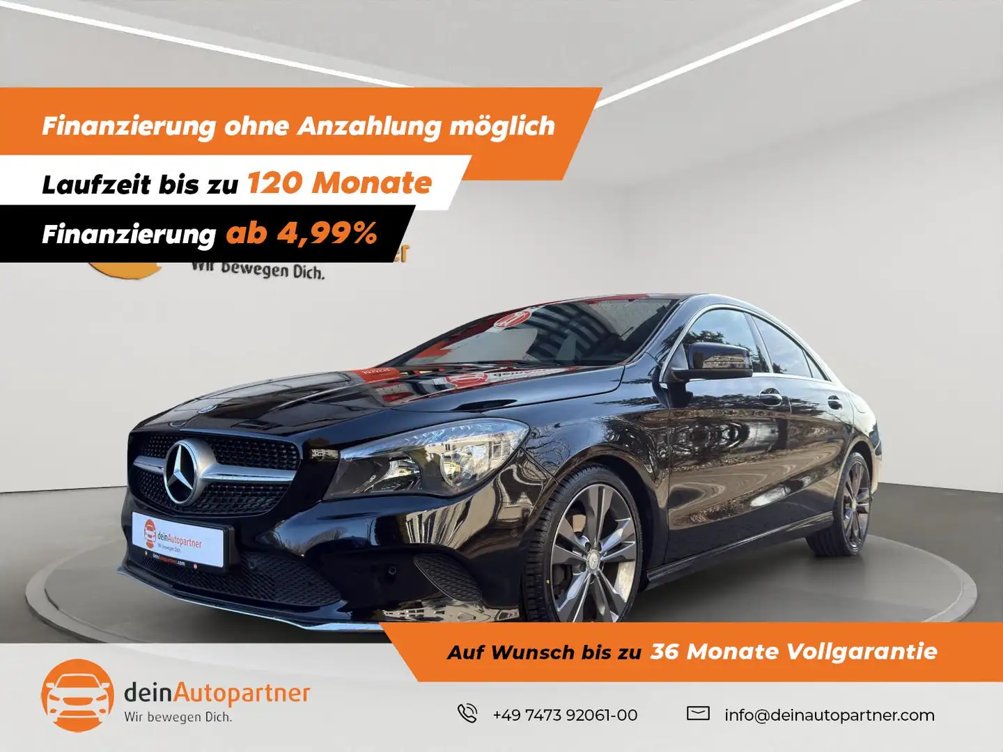 Mercedes-Benz CLA 200 CLA 200 Urban/Leder/ Navi/PDC Schwarz - 1