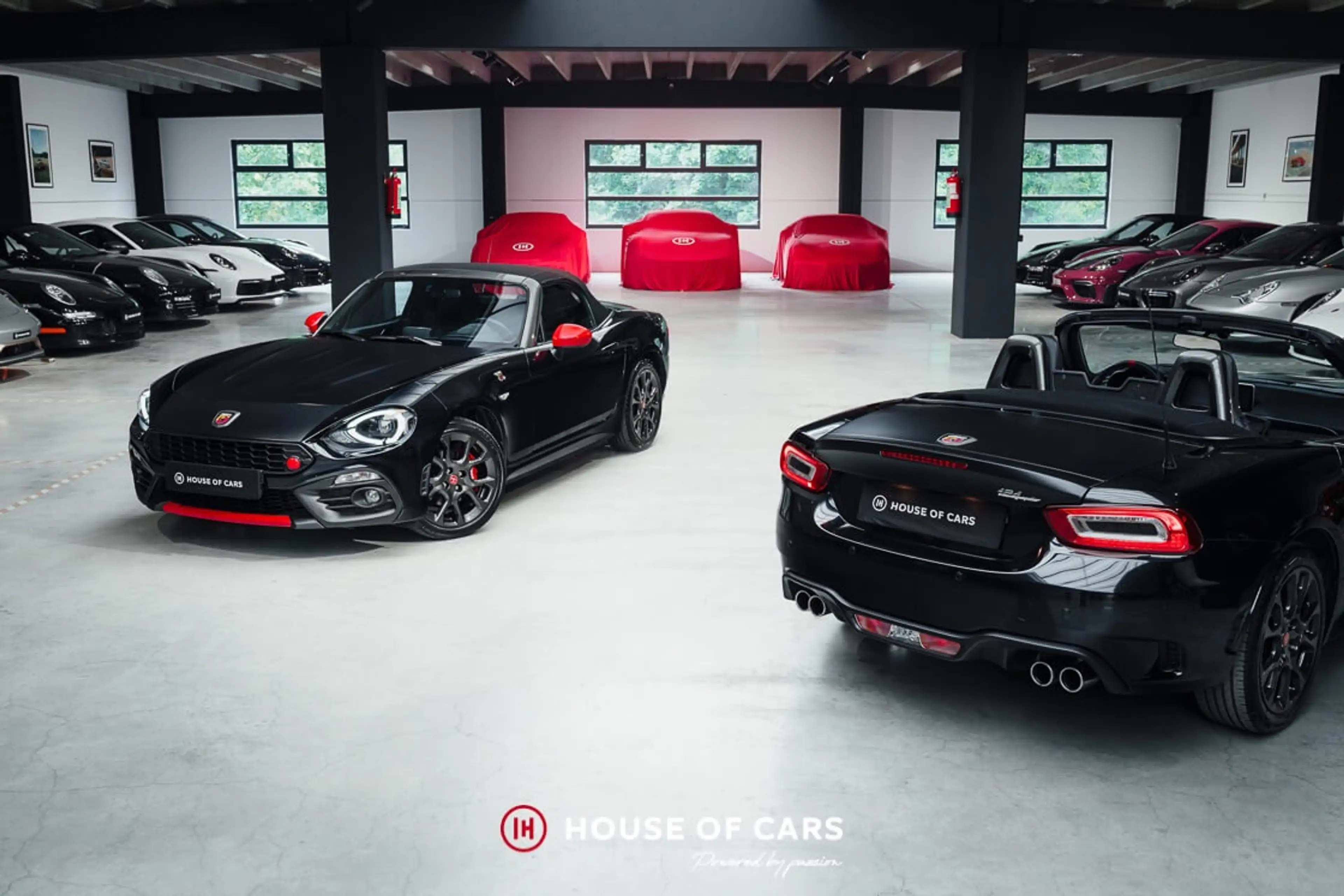 Abarth 124 Spider II SAN MARINO 1972 BLACK METALLIC