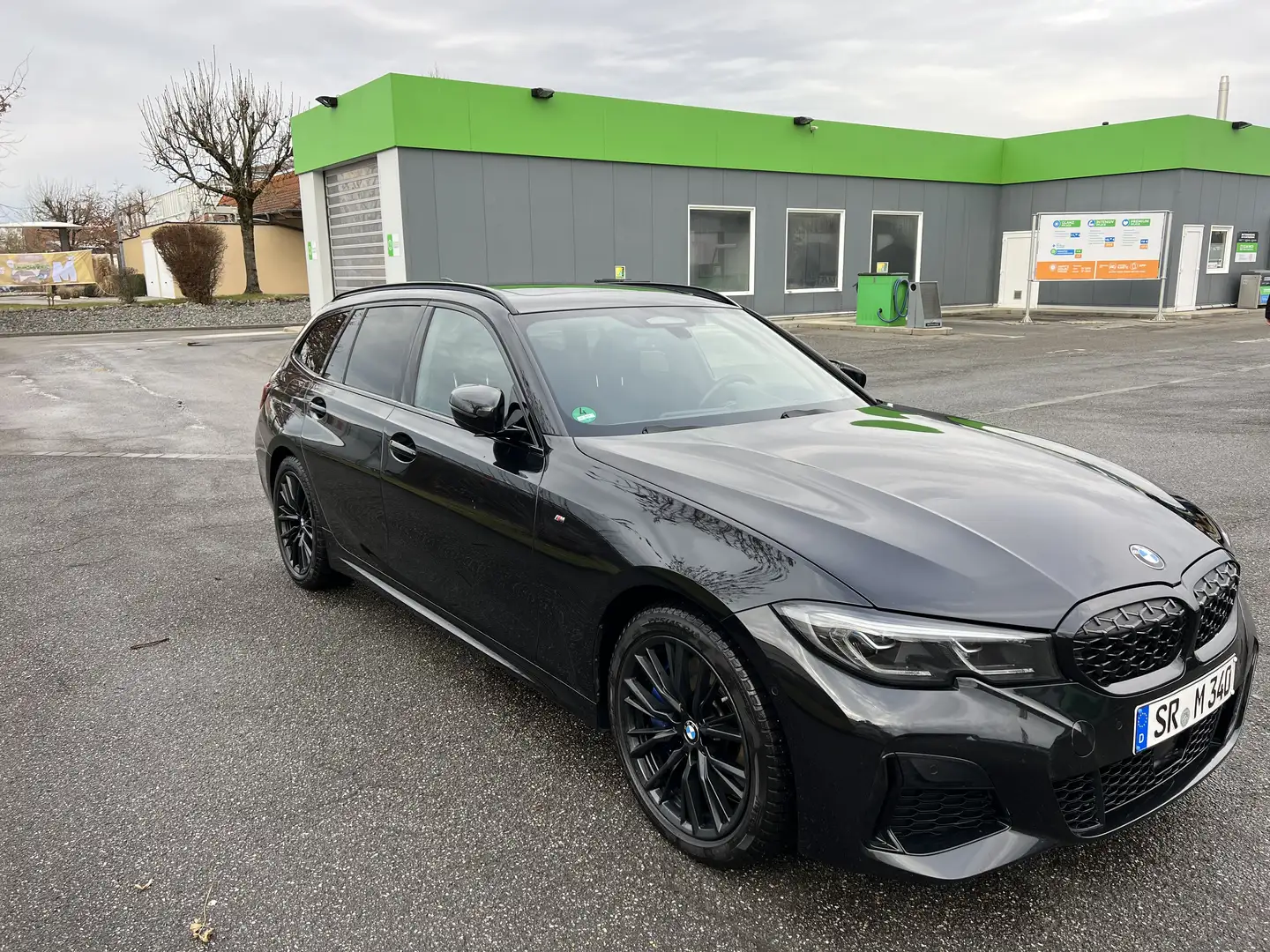 BMW 340 M340 d xDrive Touring - Vollausstattung - top *** Negro - 2