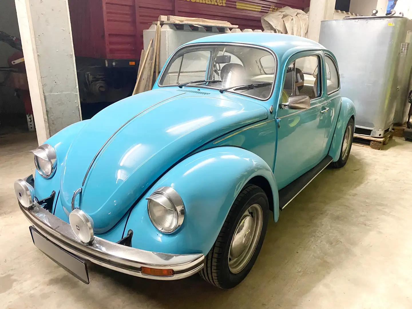 Volkswagen Käfer Azul - 1
