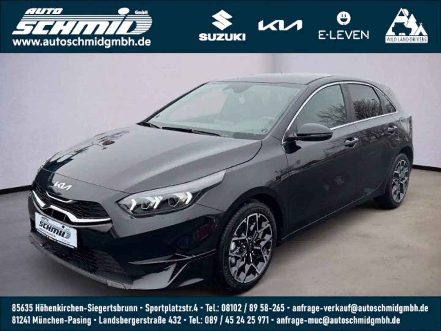 Kia Ceed / cee'd CEED_5 1.0T 48V DCT 100 NIGHTLINE STD Nero - 1