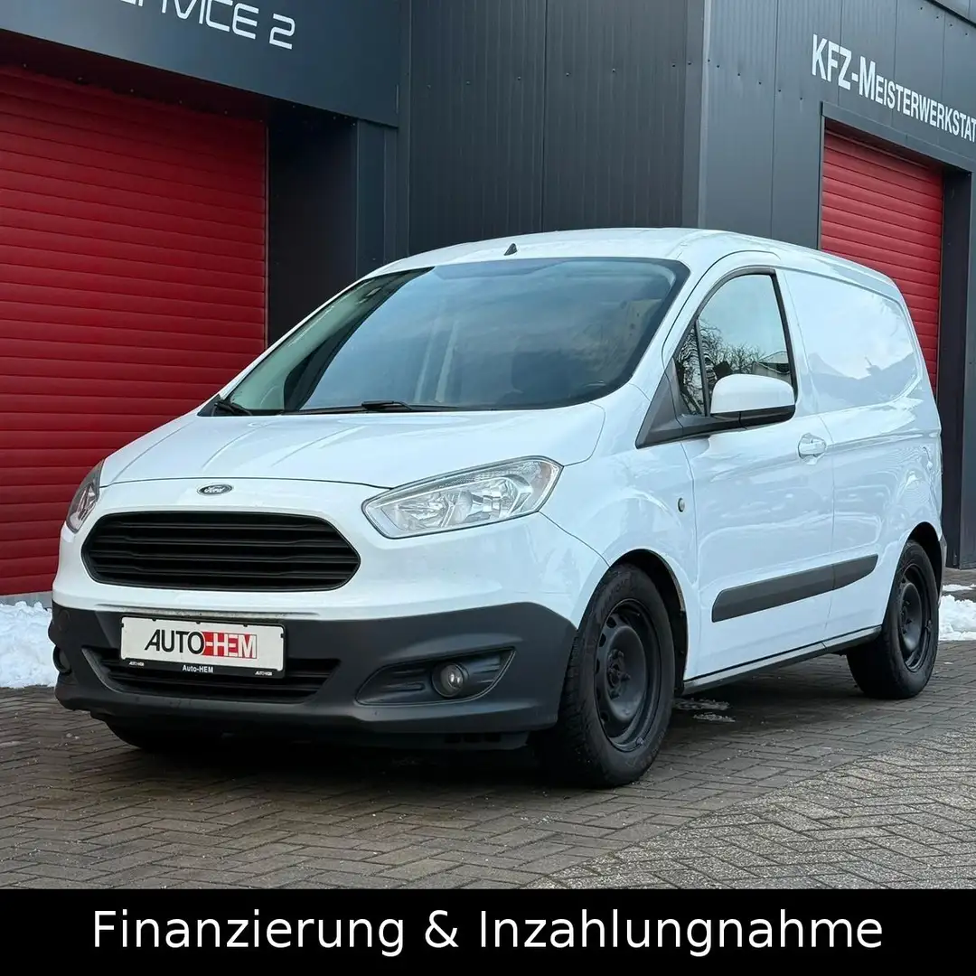Ford Tourneo Courier Transit Courier Klima Scheckheft Weiß - 1