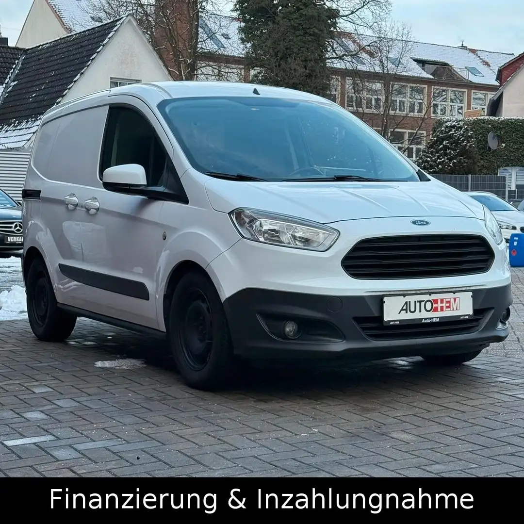 Ford Tourneo Courier Transit Courier Klima Scheckheft Weiß - 2