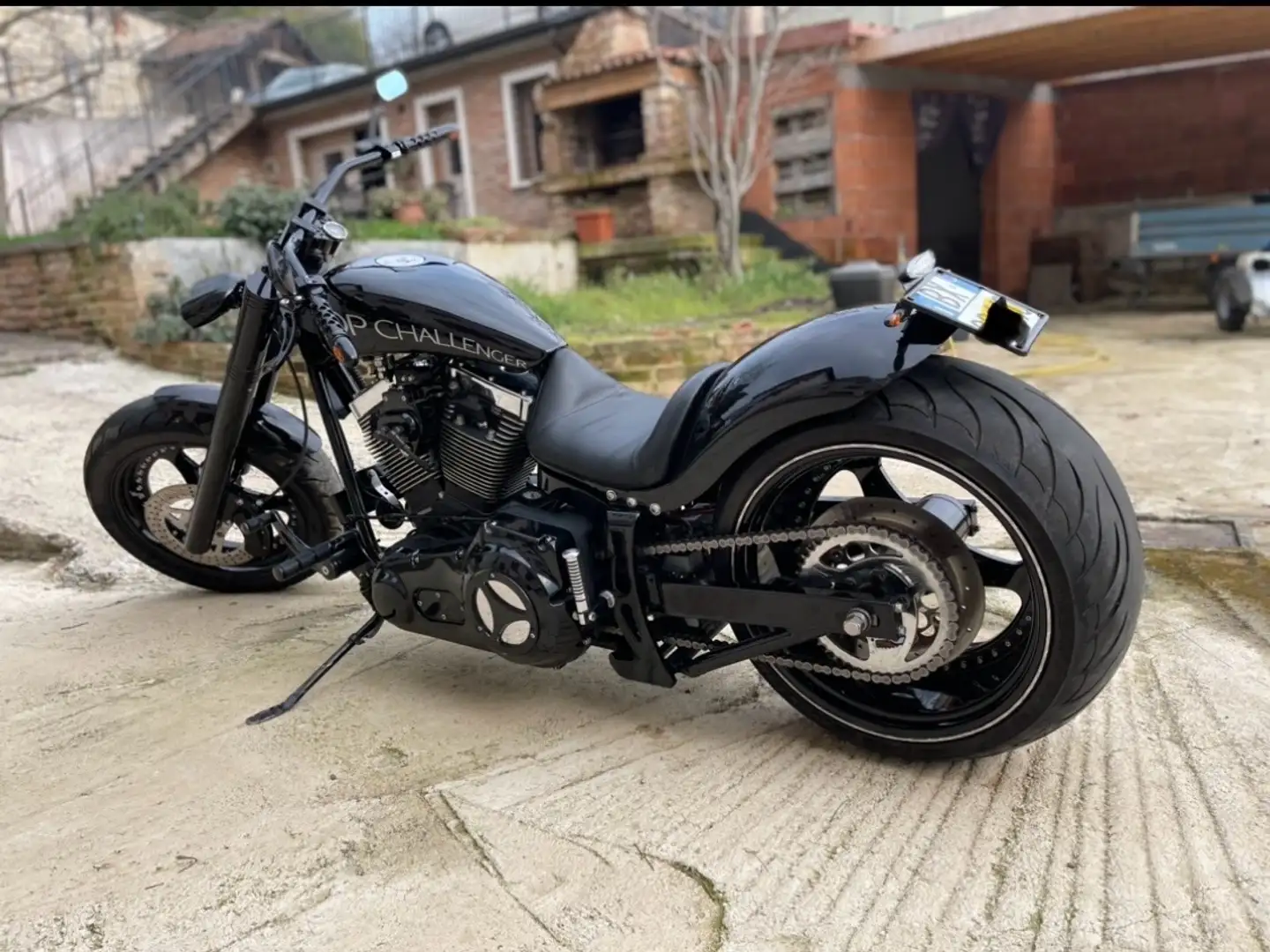 Harley-Davidson Custom Bike MARCUS WALTZ HARDCORE (telaio) Fekete - 2
