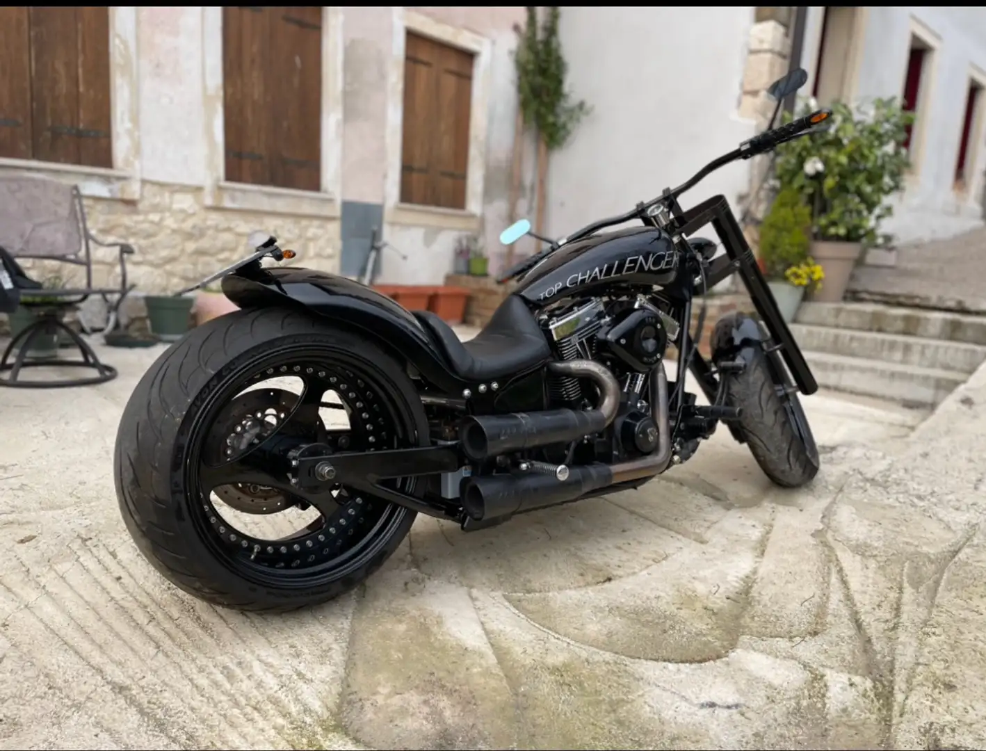 Harley-Davidson Custom Bike MARCUS WALTZ HARDCORE (telaio) Zwart - 1