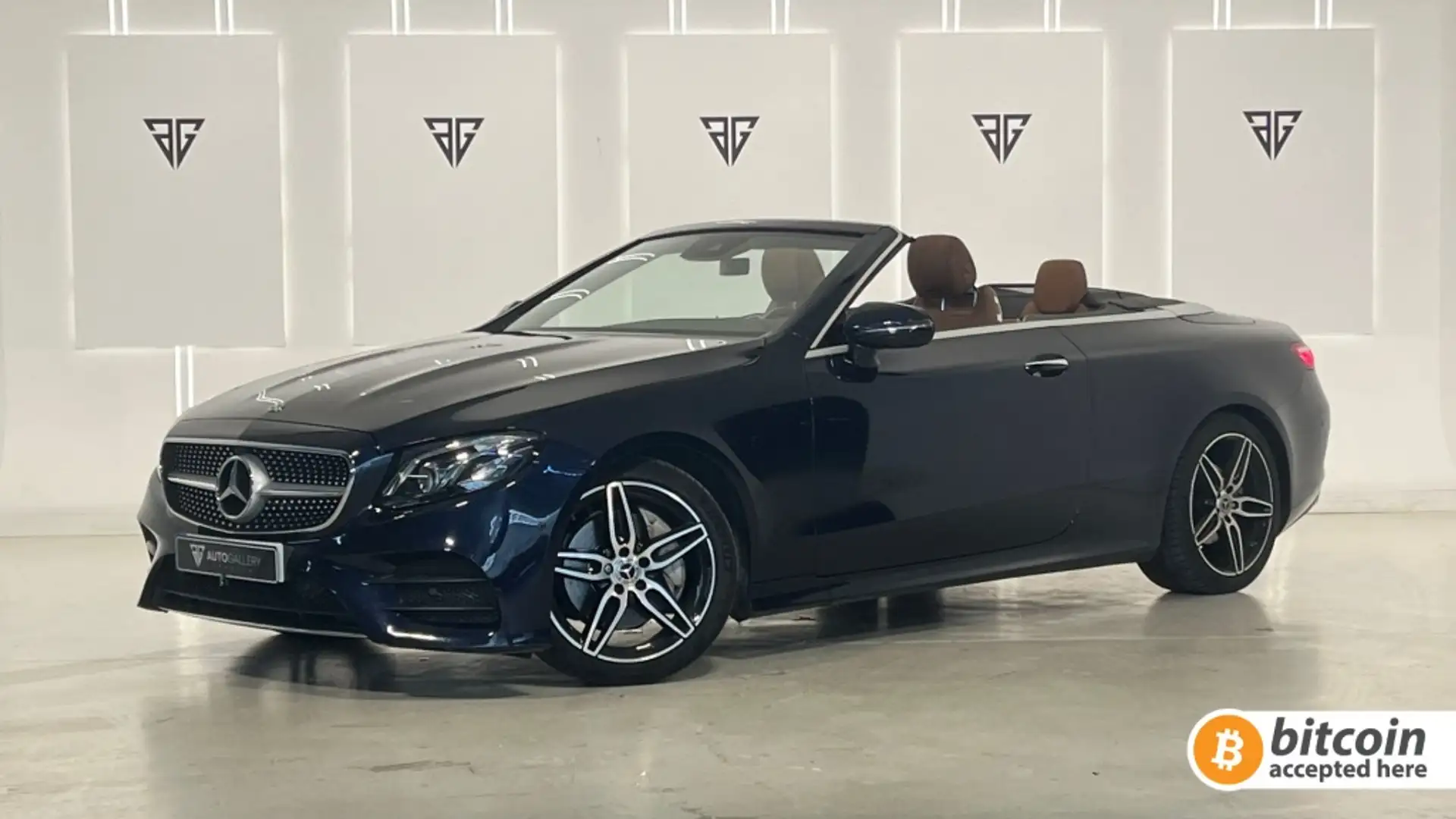 Mercedes-Benz E 220 Cabrio 220d 9G-Tronic Azul - 1