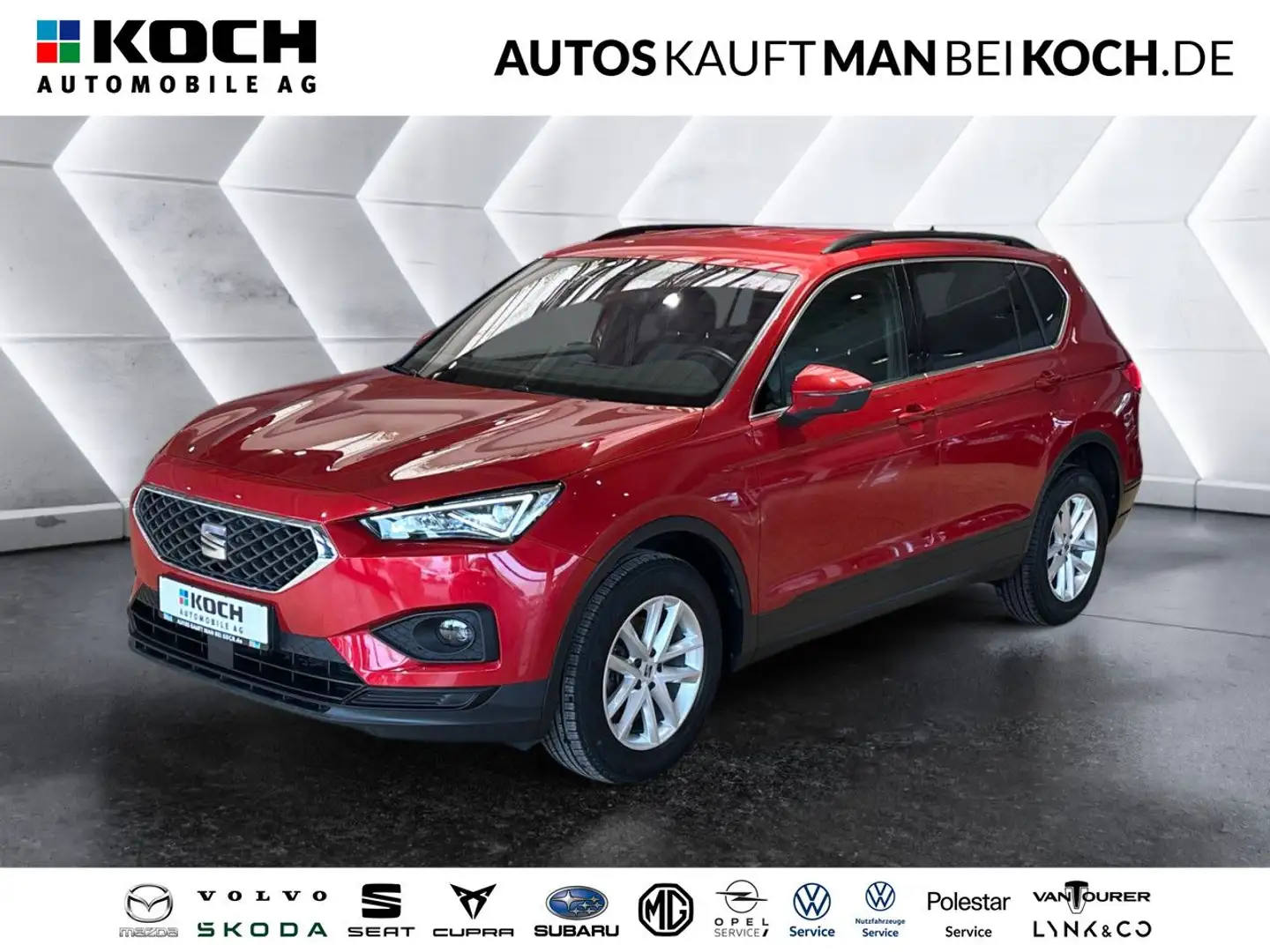 SEAT Tarraco 1.5 TSI DSG Style PDC LED ACC DAB NAVI Roşu - 1