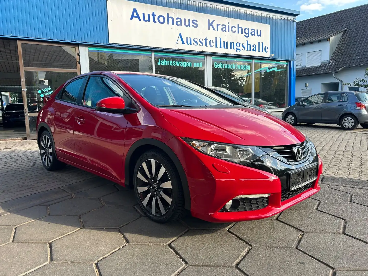 Honda Civic Lim. 5-trg. 1.4 Sport Shz Kamera Garantie Rouge - 1