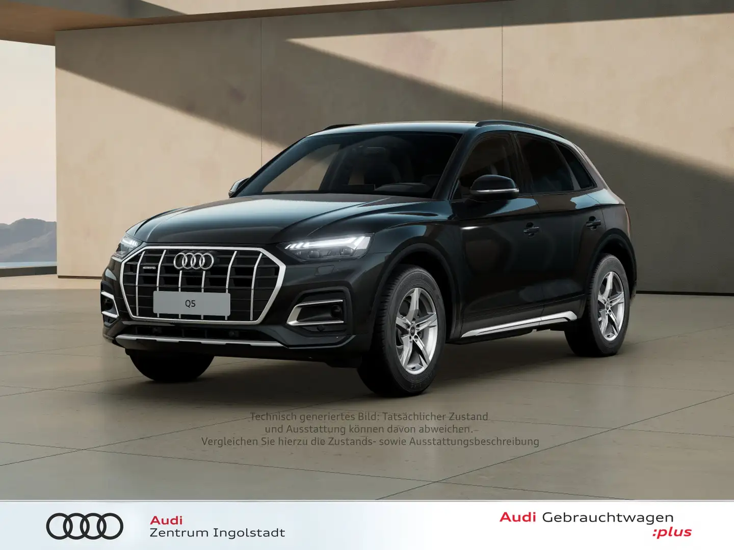 Audi Q5 40 TFSI qu MATRIX AHK ACC NAVI Kam. Advanced Schwarz - 1
