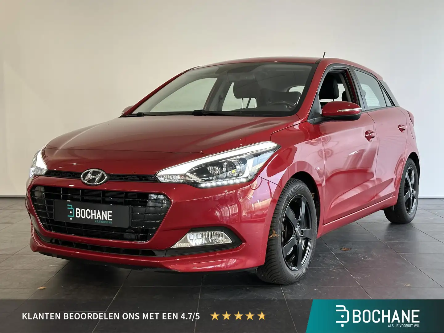 Hyundai i20 1.0 T-GDI Comfort TREKHAAK | NAVIGATIE | PARKEERSE Rouge - 1