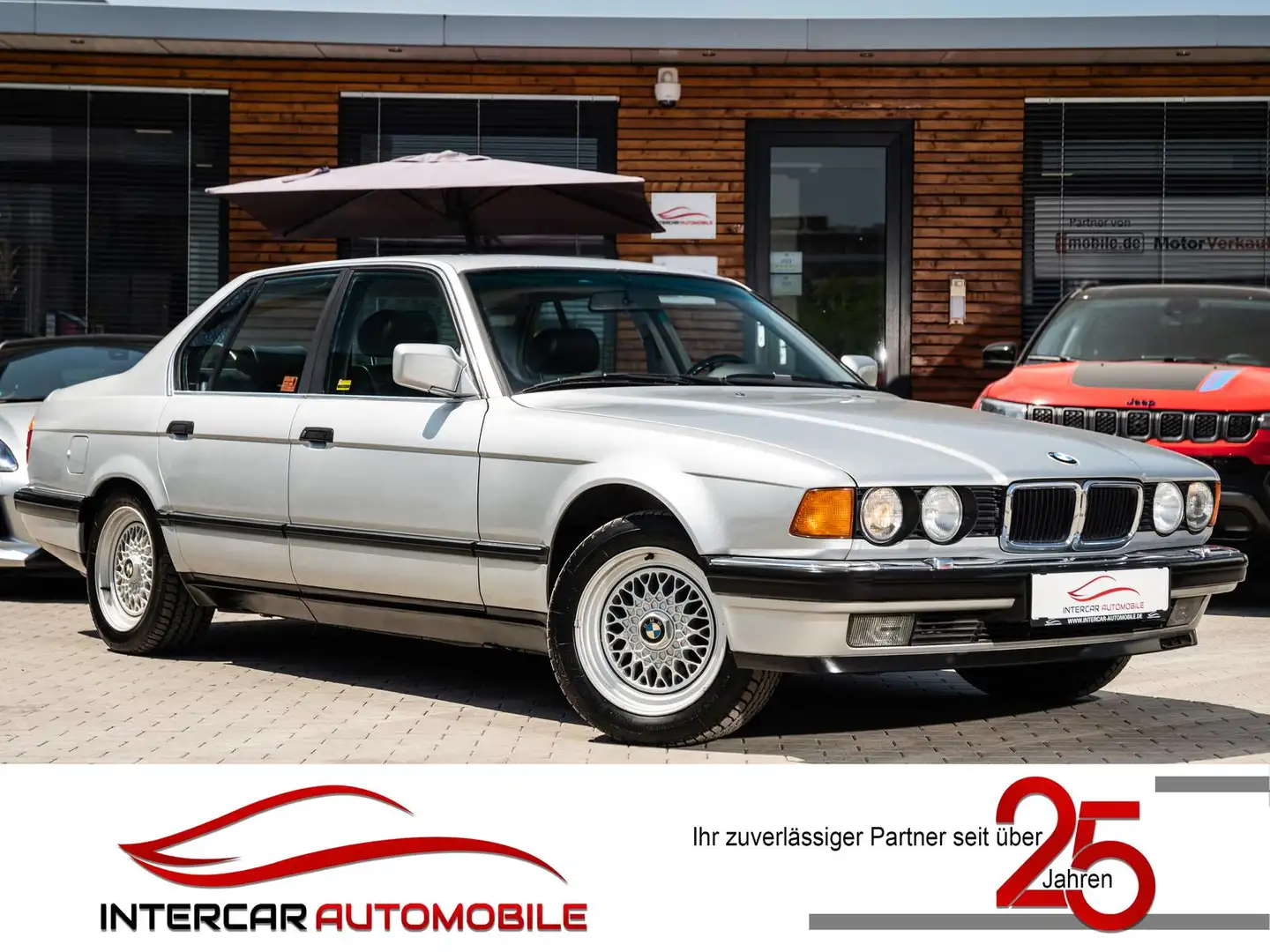BMW 750 i 5.0 V12 Facelift |1.Hand|Rarität| Zilver - 1
