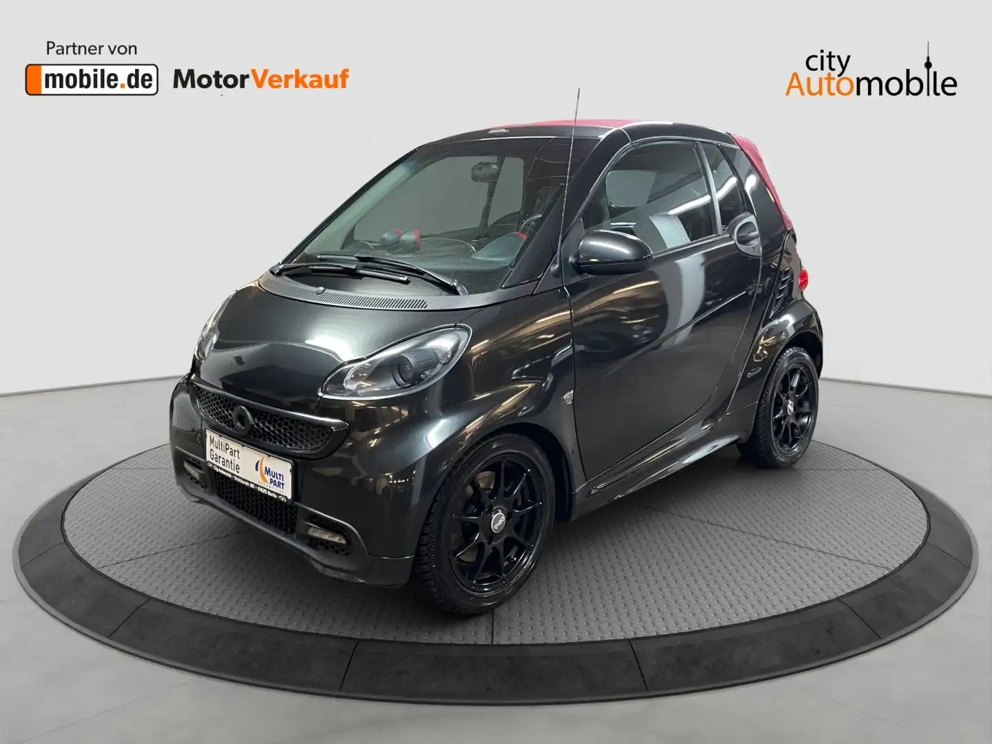 smart forTwo fortwo cabrio Basis/BrabusStyle/Leder/SHZ Schwarz - 1