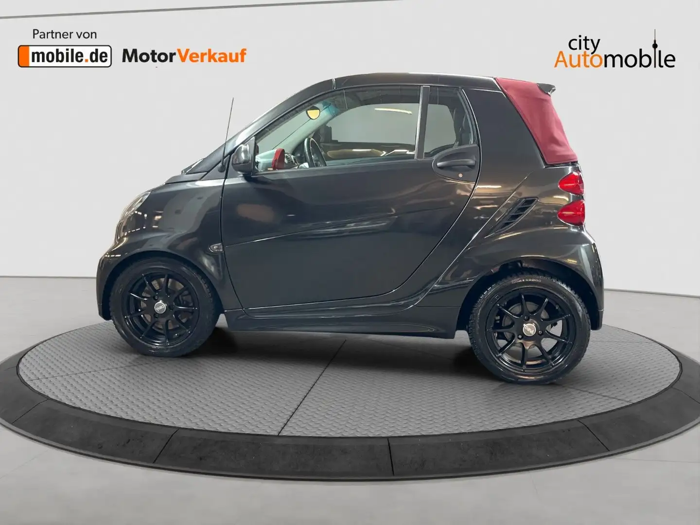 smart forTwo fortwo cabrio Basis/BrabusStyle/Leder/SHZ Schwarz - 2