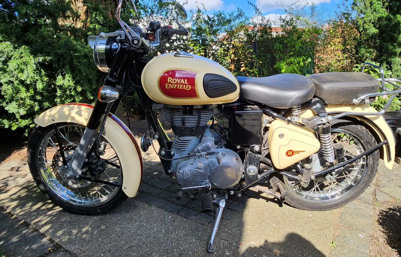 Royal Enfield Bullet 500 Classic Efi Beige - 1