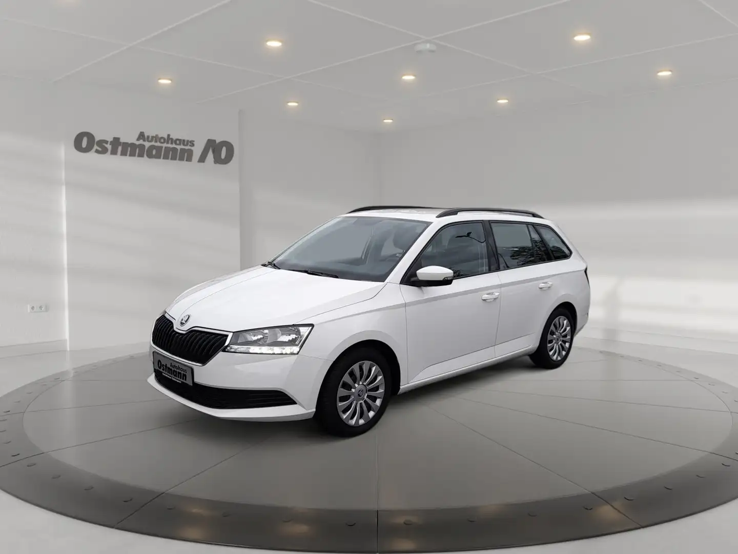 Skoda Fabia Combi 1.0 TSI AHK DAB+ Klimaanlage Weiß - 1