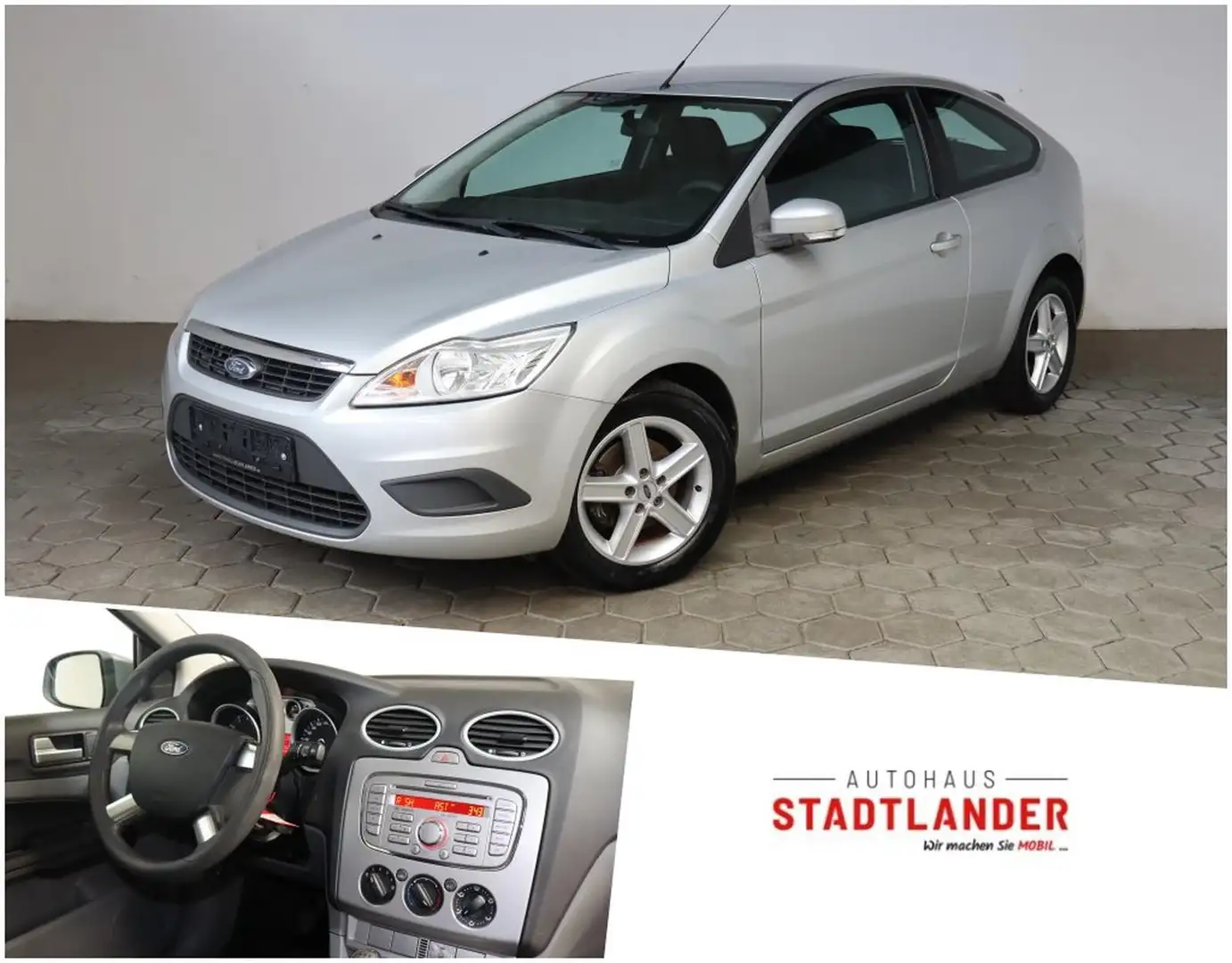 Ford Focus Style 1.4 KLIMA*ALU*BREMSE VORNE NEU! Silber - 1