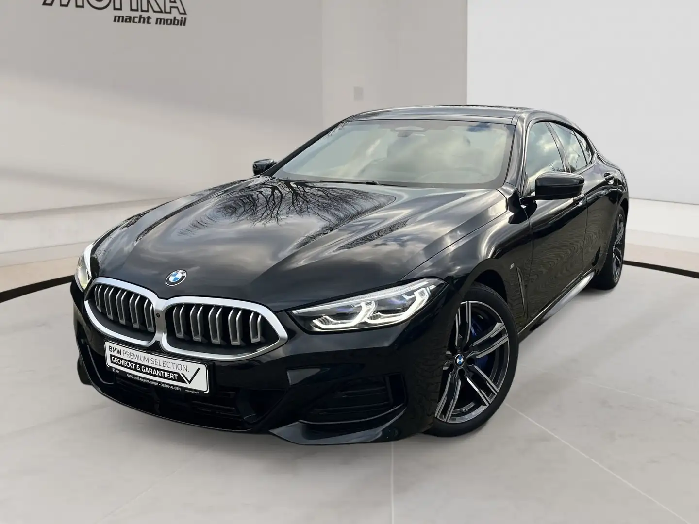 BMW 840 i xDrive Gran Coupé M Sport 19" Pano Wärmekomfort Zwart - 2
