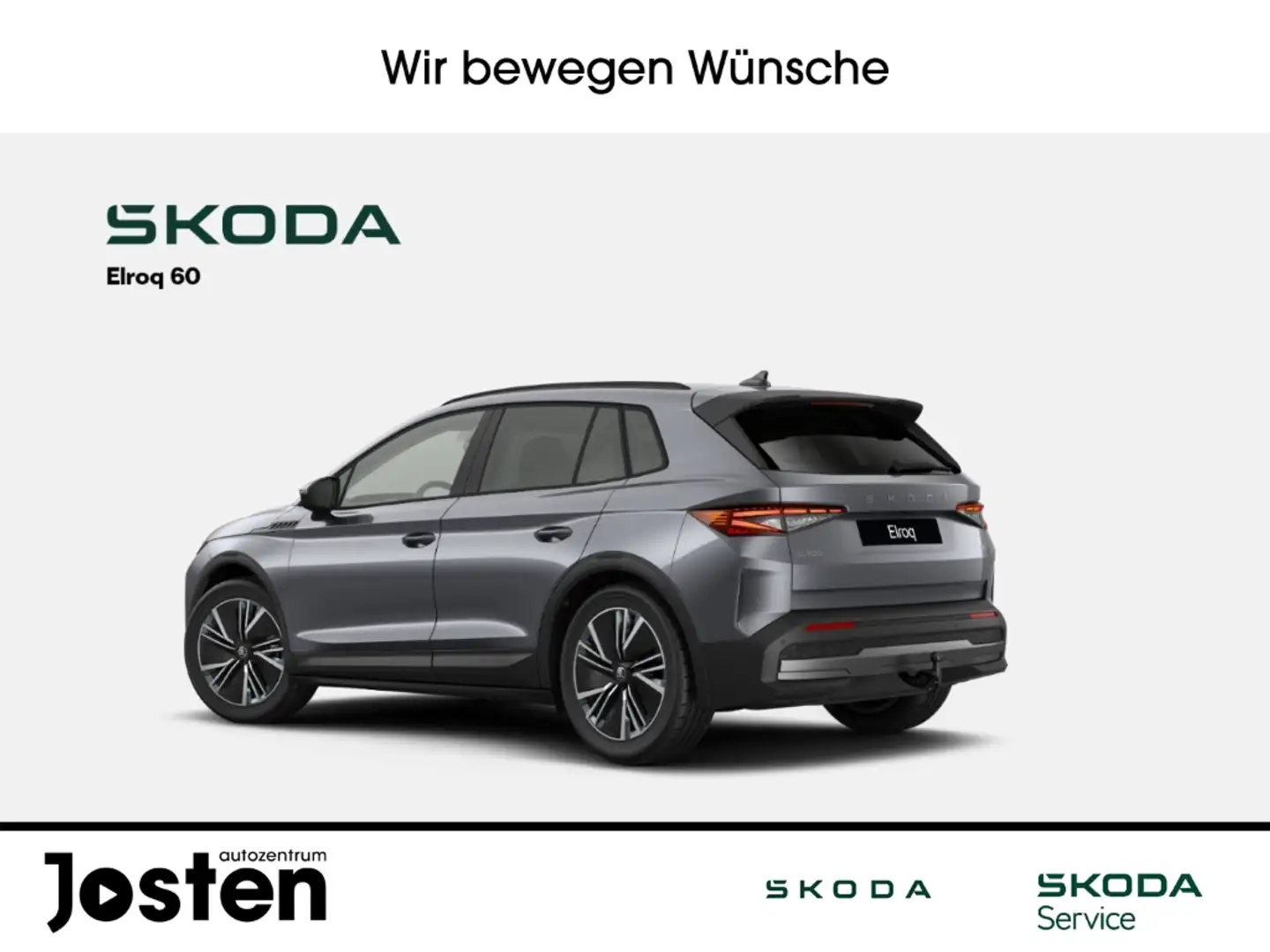 Skoda Elroq 60 Suite Advanced Matrix-LED AHK 20''-LM Grijs - 2