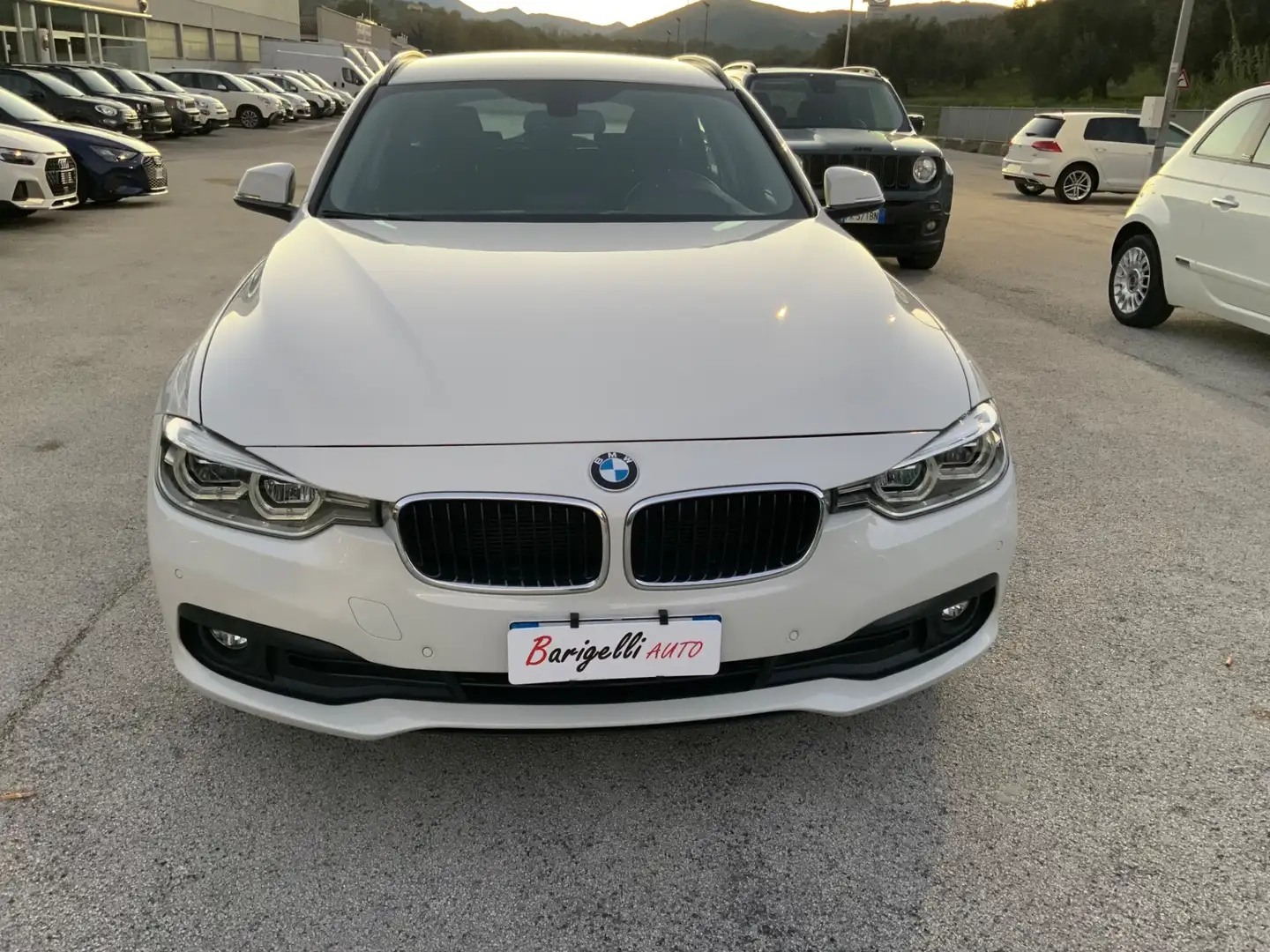 BMW 316 316d Touring Luxury AUT.LED.NAVI. Weiß - 2