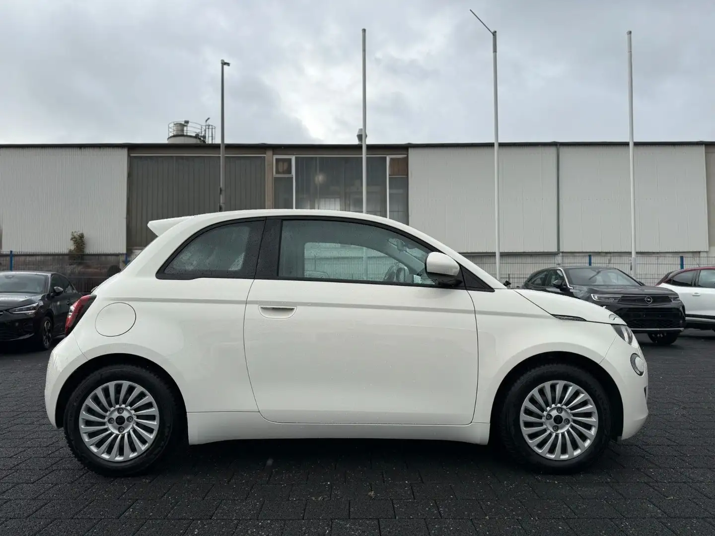 Fiat 500e Blanc - 2