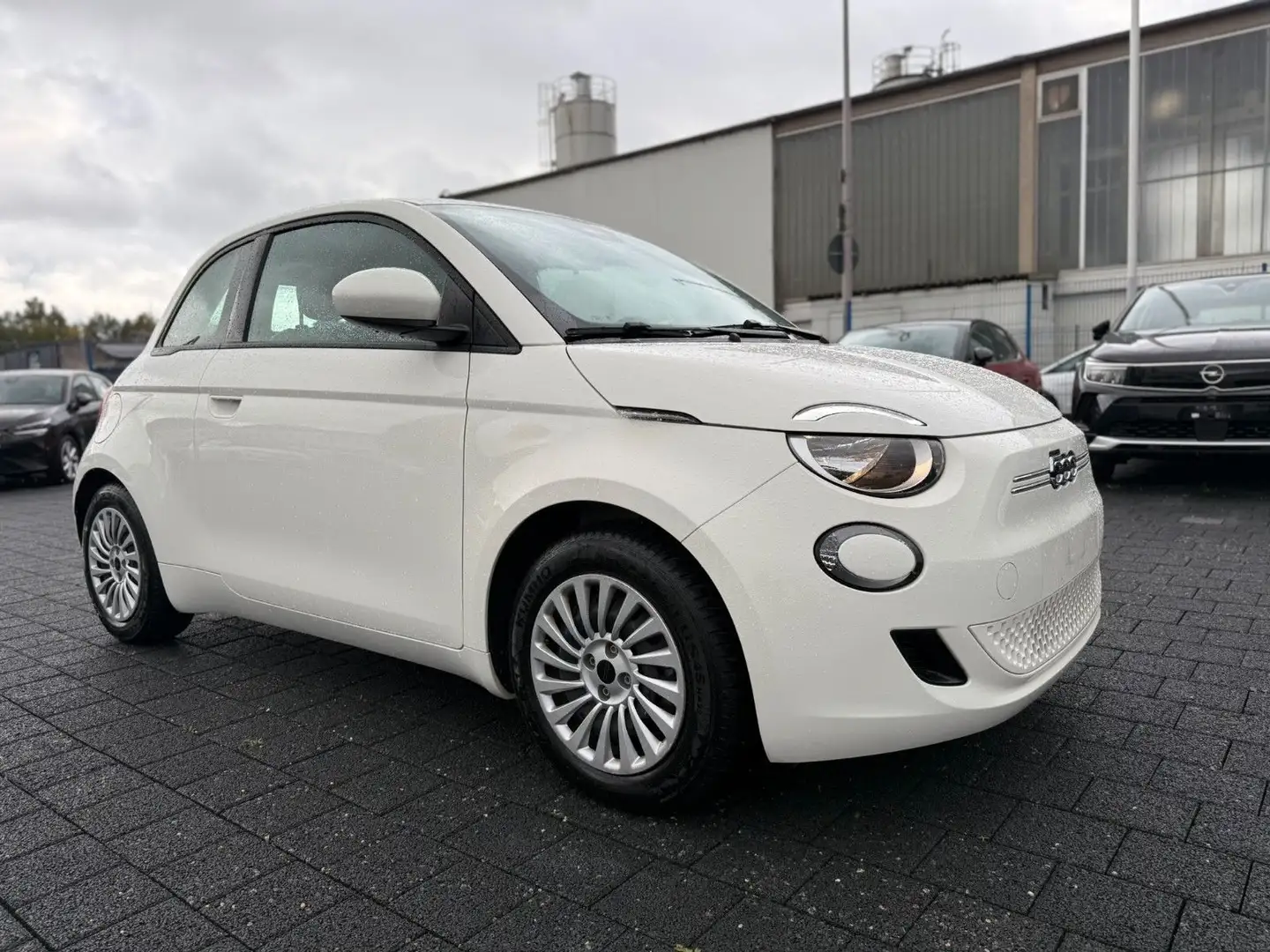 Fiat 500e Blanc - 1
