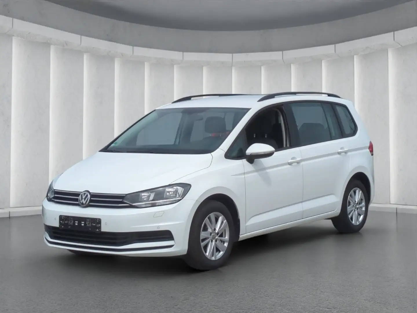 Volkswagen Touran 2.0TDI*ACC Navi R-Kam Massage el.Heckkl Blanc - 2