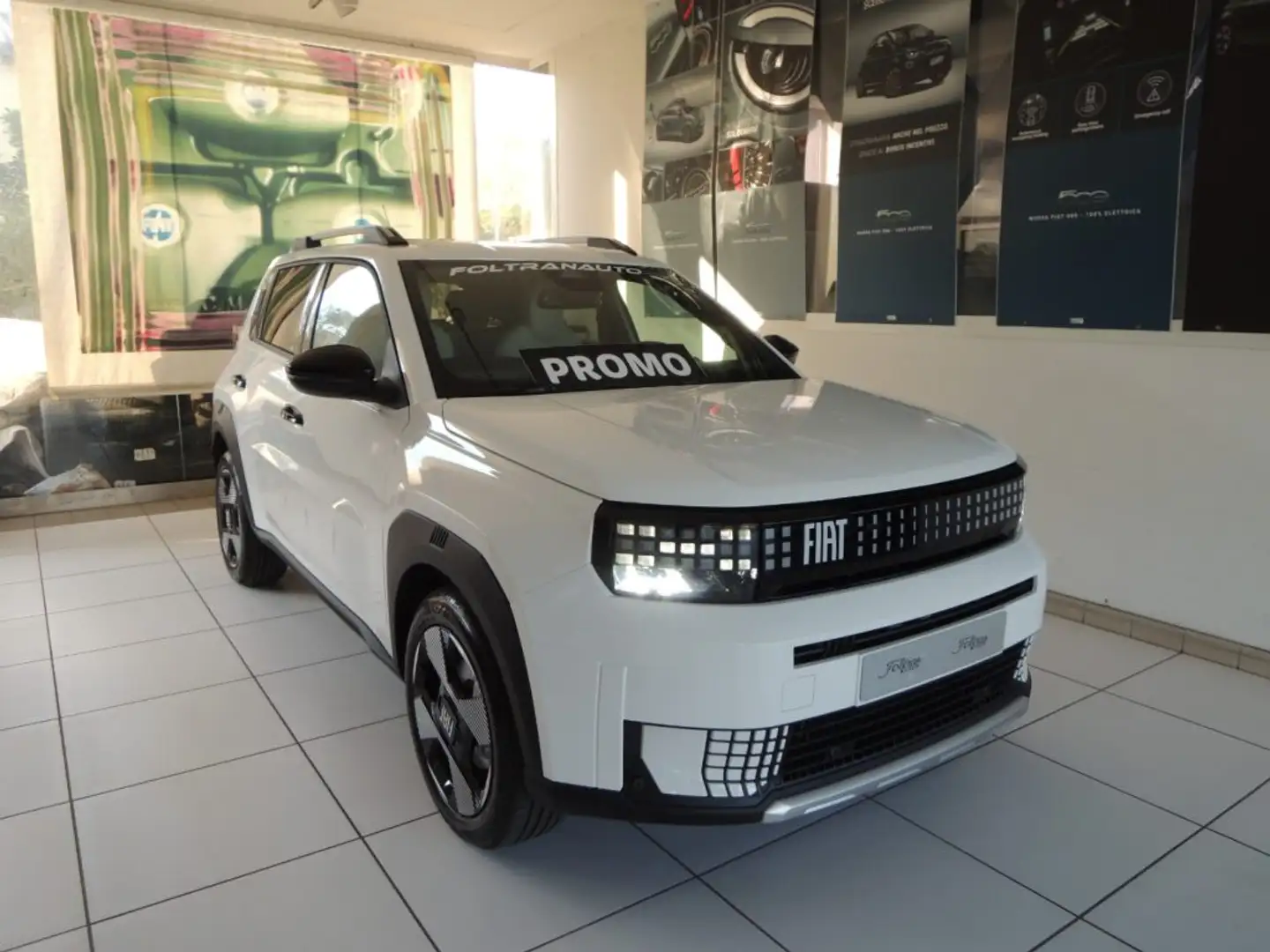 Fiat Grande Panda 1.2 Hybrid 110 CV La Prima VARI COLORI Blanc - 1