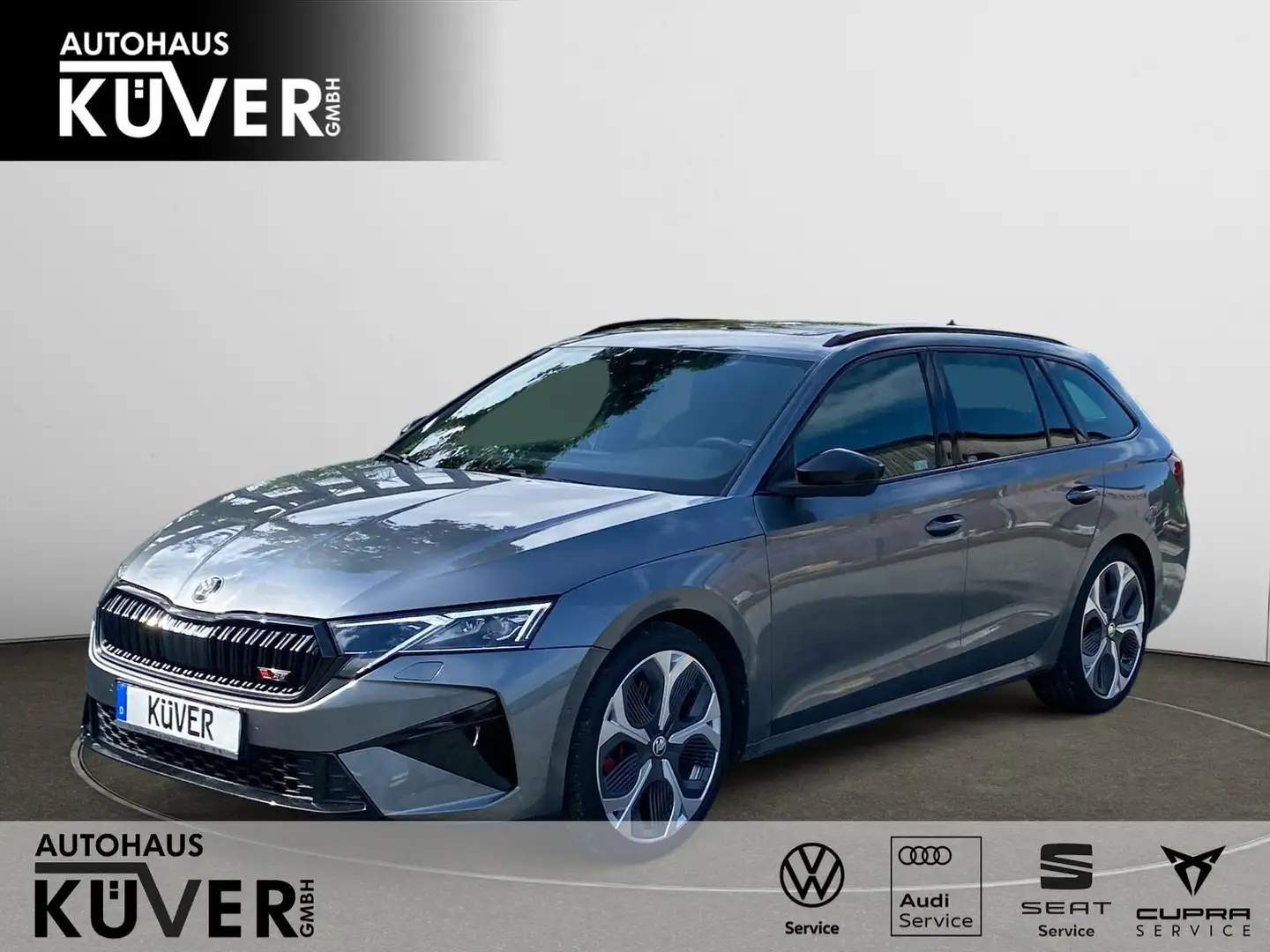 Skoda Octavia Combi RS 2.0 TSI DSG Navi+Pano+Matrix Grau - 1