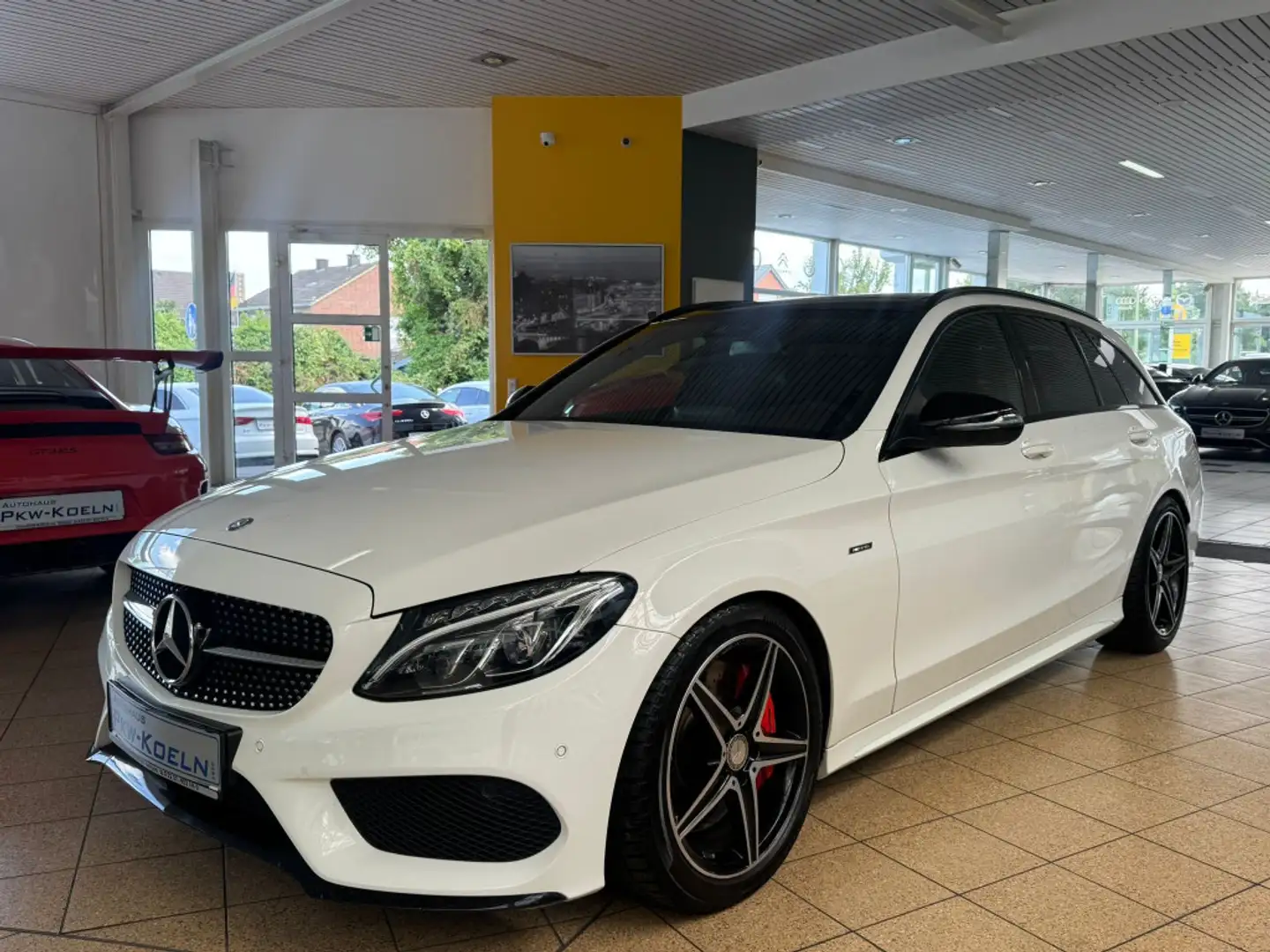 Mercedes-Benz C 43 AMG 4M *PANO*KAMERA*NiGHT*LED*ToTW*COMAND* Blanc - 1