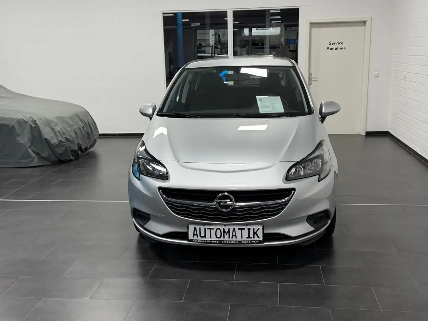 Opel Corsa Corsa 5-Türer 1.4 Automatik, SHZG, PDC, Argent - 2