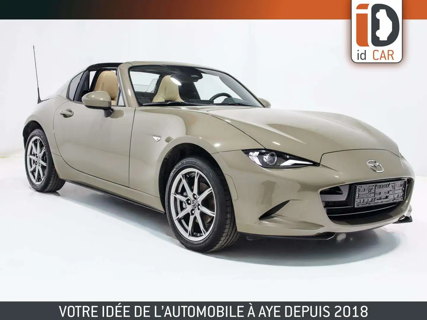 Mazda MX-5 RF 1.5 132 CUIR LED GPS REGU RADAR JA16 Beige - 1