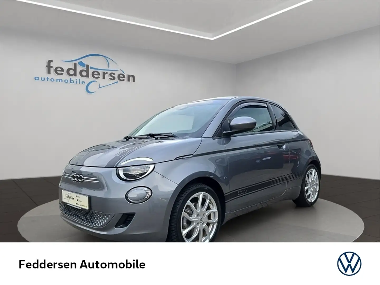 Fiat 500 e  Lim. Icon Rückfahrkamera Navi GRA DAB+ KLIMA A Grau - 1