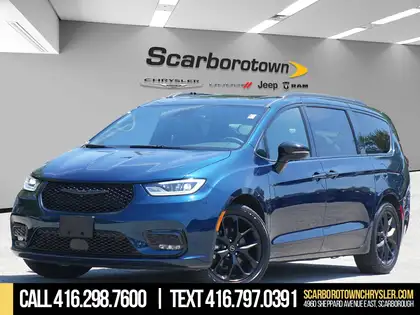 Blue 2025 Chrysler Pacifica Minivan Front-Wheel Drive Automatic