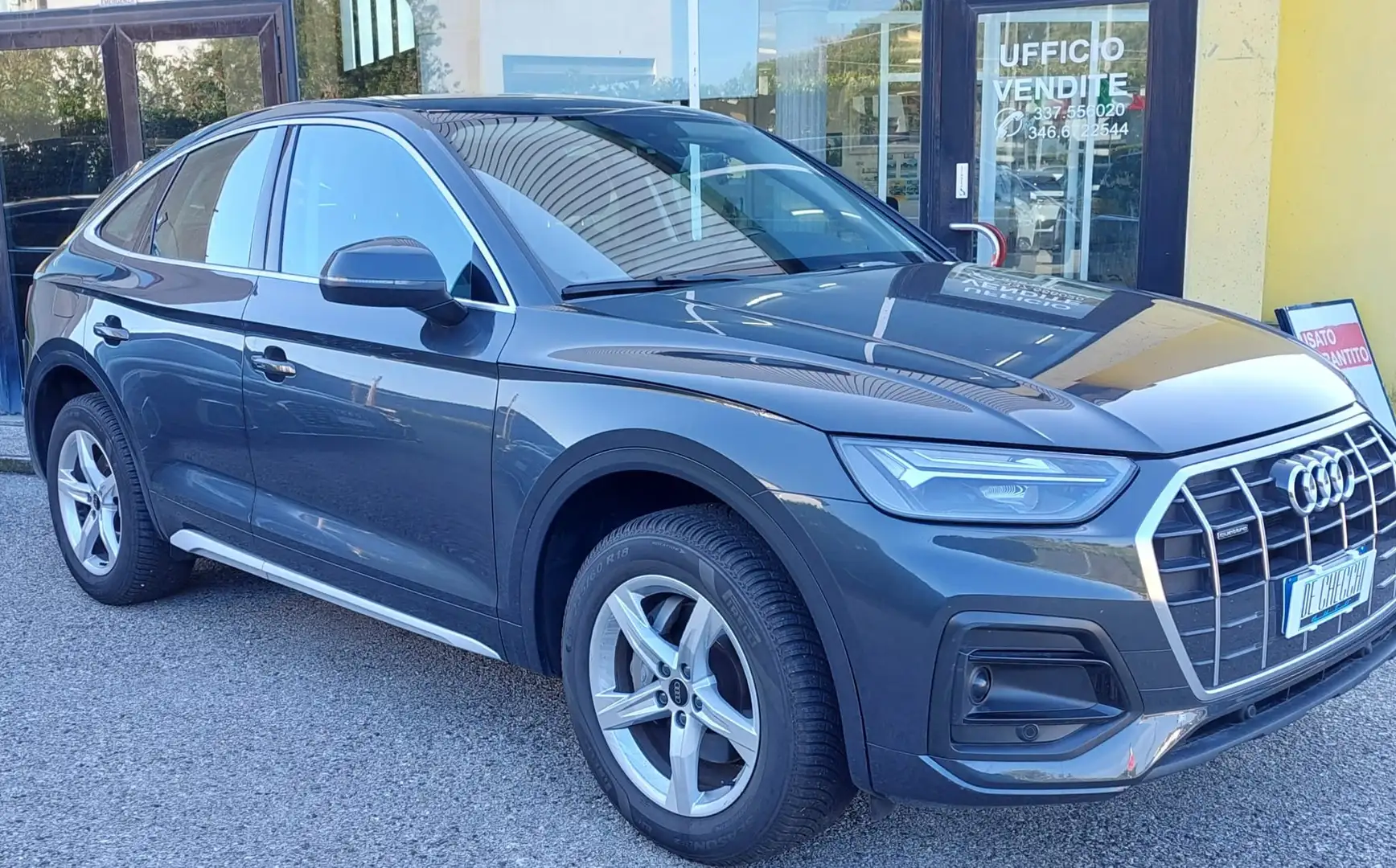 Audi Q5 Q5 Sportback 40 2.0 tdi mhev 12V quattro s-tronic Gris - 2