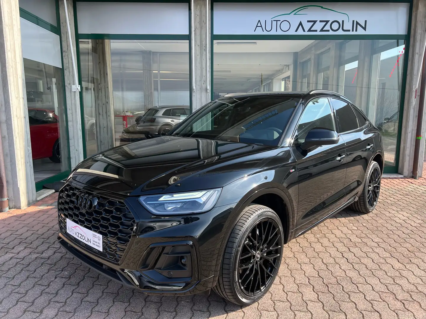 Audi Q5 Sportback 40 tdi Q. S-tronic S-line, 21", Gancio Zwart - 1