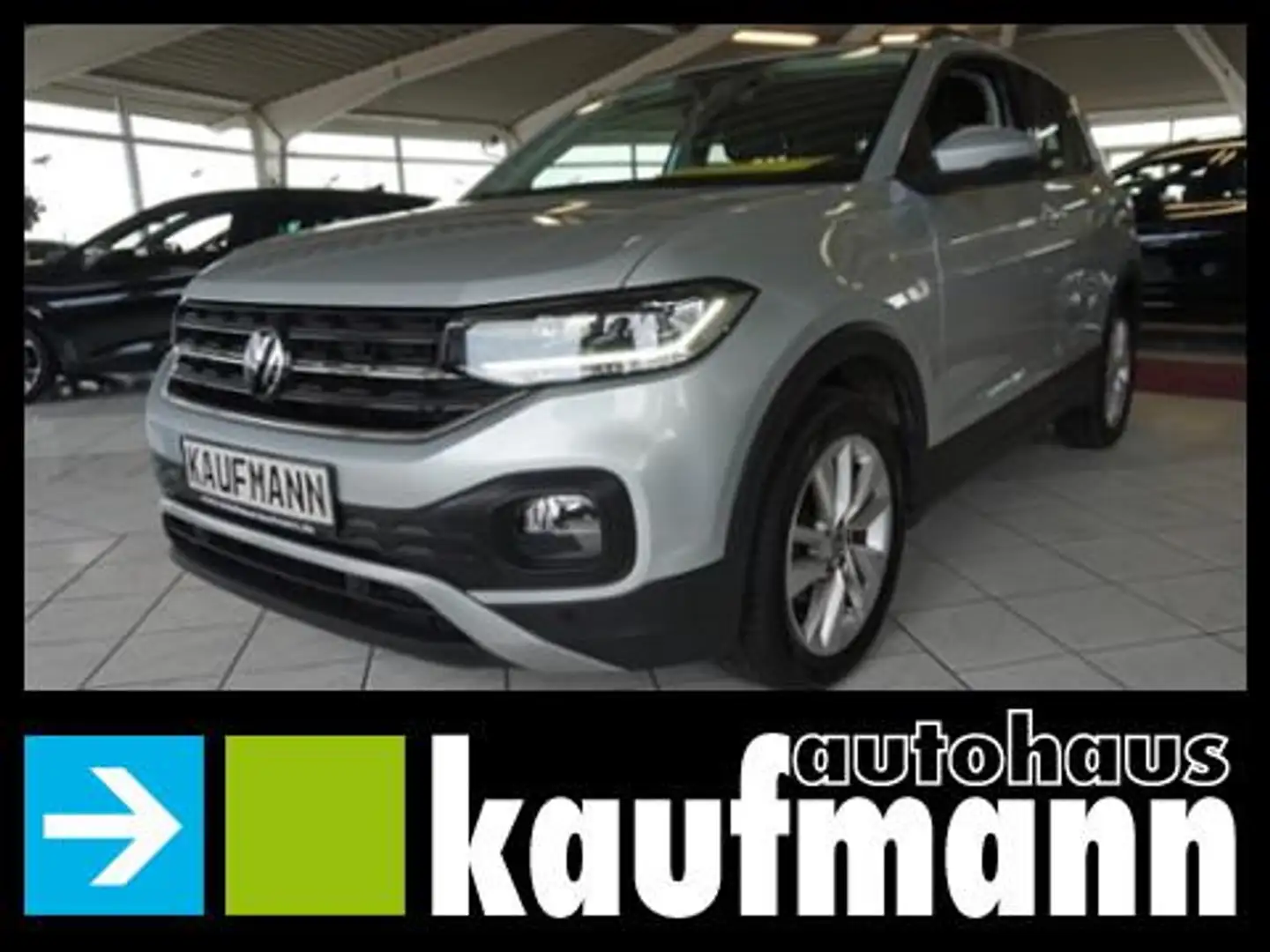 Volkswagen T-Cross T-CROSS 1,0 TSI DSG LIFE  NAVI KAMERA LED KESSY AC Argent - 1