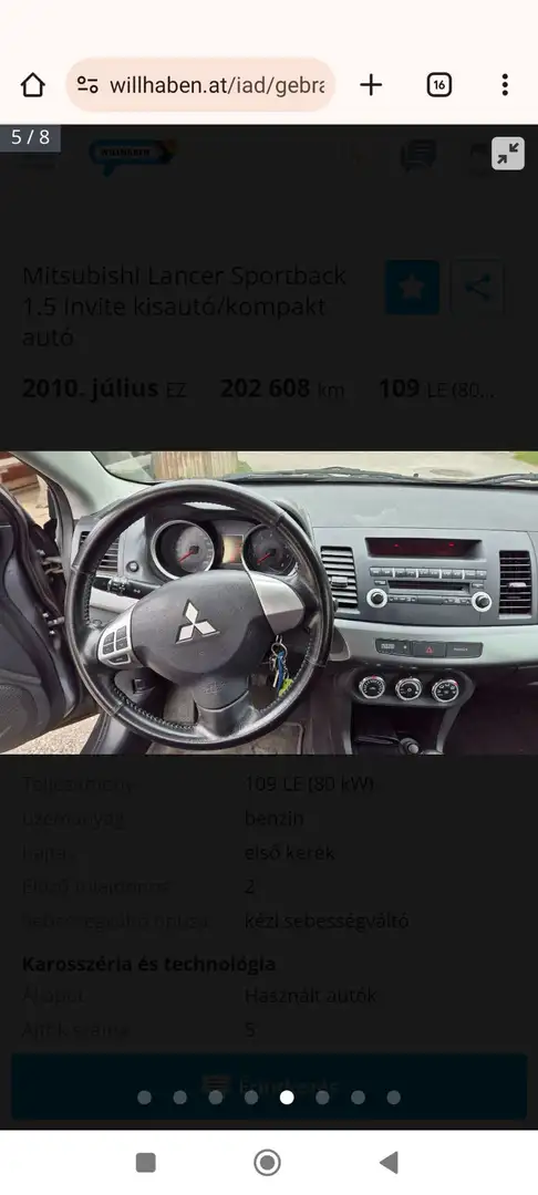 Mitsubishi Lancer 1.5 Invite - 2