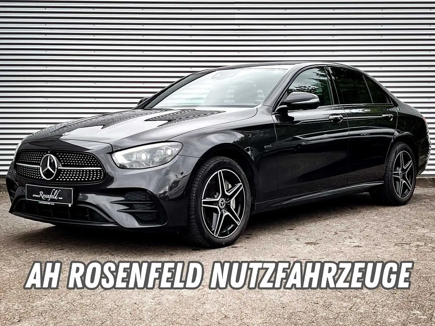 Mercedes-Benz E 300 de HUD 4-Matic AMG Line Navi+360°+Multibeam+AHK Grau - 2