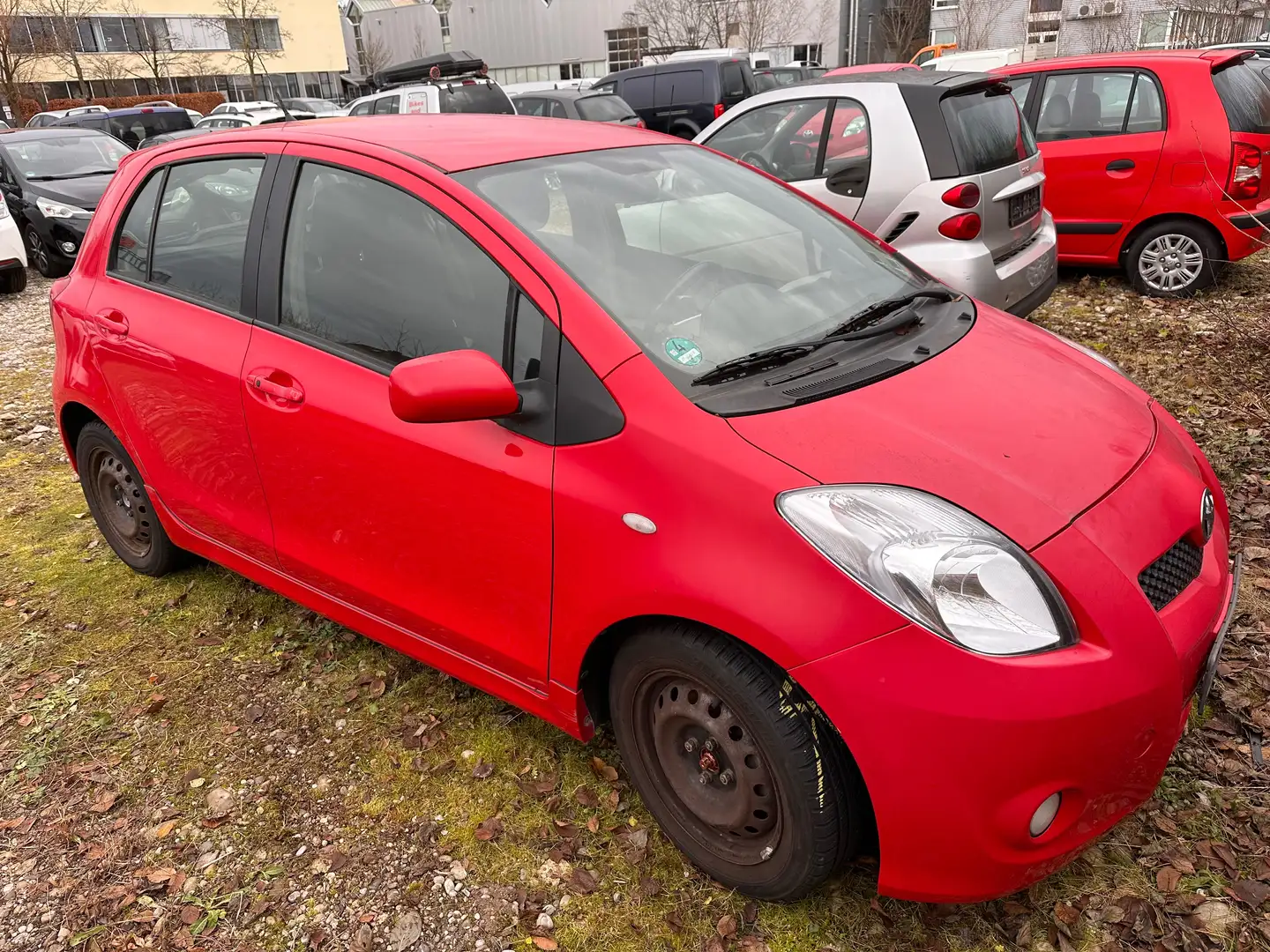 Toyota Yaris TS (MOTORSCHADEN!!!) Rood - 1