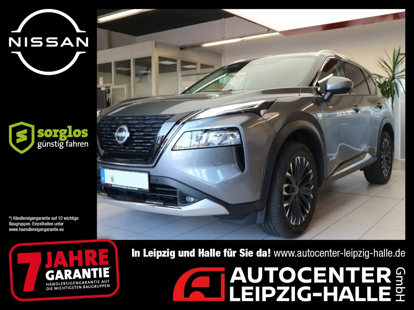 Nissan X-Trail TEKNA+ 1.5 VC-T e-POWER e-4ORCE 4x4 Pano Grau - 1